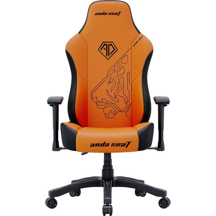 Крісло ігрове Anda Seat Phantom Tiger Edition Size L Orange (AD18Y-14-OB-PV/C) зображення 2