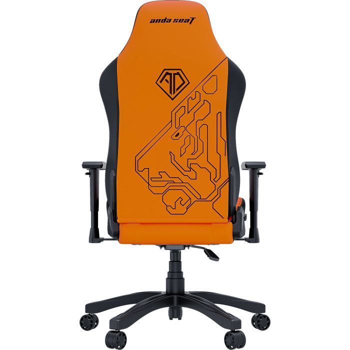 Крісло ігрове Anda Seat Phantom Tiger Edition Size L Orange (AD18Y-14-OB-PV/C) зображення 3