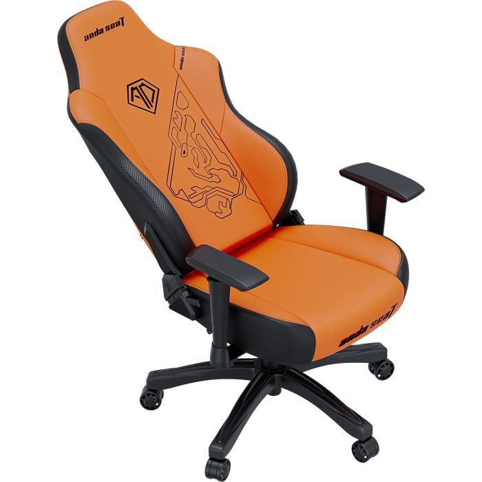 Крісло ігрове Anda Seat Phantom Tiger Edition Size L Orange (AD18Y-14-OB-PV/C) зображення 6