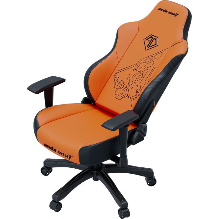 Крісло ігрове Anda Seat Phantom Tiger Edition Size L Orange (AD18Y-14-OB-PV/C) зображення 8
