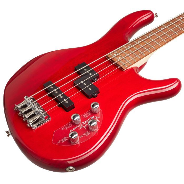 Бас-гітара Cort Action Plus Trans Red (Action Bass Plus TR) зображення 2