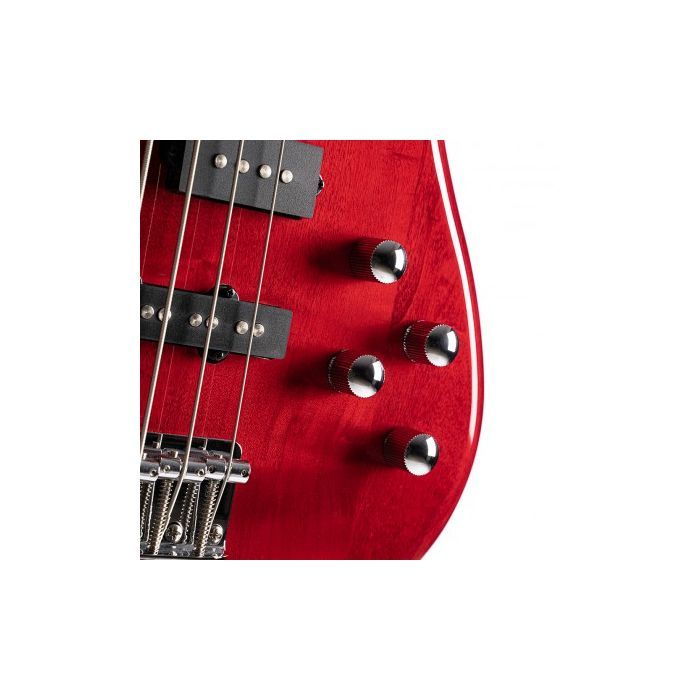 Бас-гітара Cort Action Plus Trans Red (Action Bass Plus TR) зображення 6
