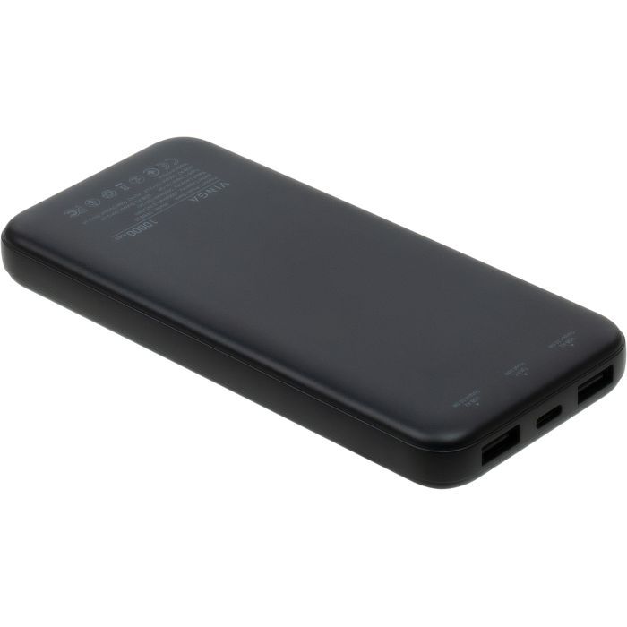Батарея универсальная Vinga 10000 mAh 10W Black (VPBB10) изображение 4