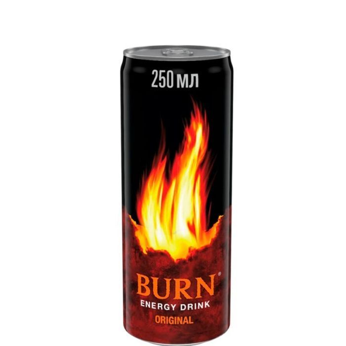 Энергетический напиток Burn Original Безалкогольный сильногазированный 500 мл (5060466510951)