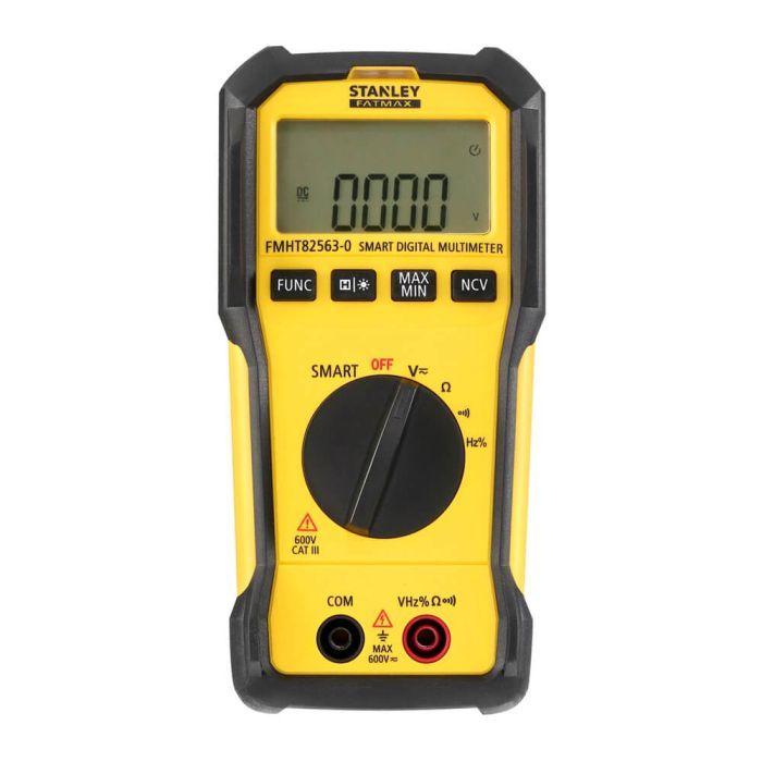Цифровой мультиметр Stanley FATMAX, двойной дисплей САТ III, до 600В, 10А (FMHT82563-0) изображение 2