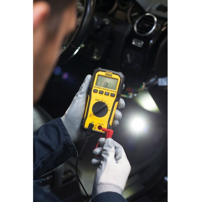 Цифровой мультиметр Stanley FATMAX, двойной дисплей САТ III, до 600В, 10А (FMHT82563-0) изображение 4