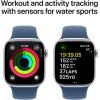 Смарт-часы Apple Watch Series 10 GPS 42mm Silver Aluminium Case with Denim Sport Band - S/M (MWWA3QH/A) изображение 4