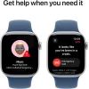 Смарт-часы Apple Watch Series 10 GPS 42mm Silver Aluminium Case with Denim Sport Band - S/M (MWWA3QH/A) изображение 6