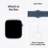 Смарт-часы Apple Watch Series 10 GPS 42mm Silver Aluminium Case with Denim Sport Band - S/M (MWWA3QH/A) изображение 9