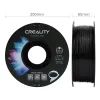 Пластик для 3D-принтера Creality PETG 1.75мм, black, 1кг (3301030035) зображення 6