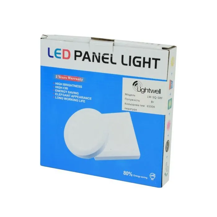 Світильник Lightwell LW-SQ-SRF-6 6 W зображення 3