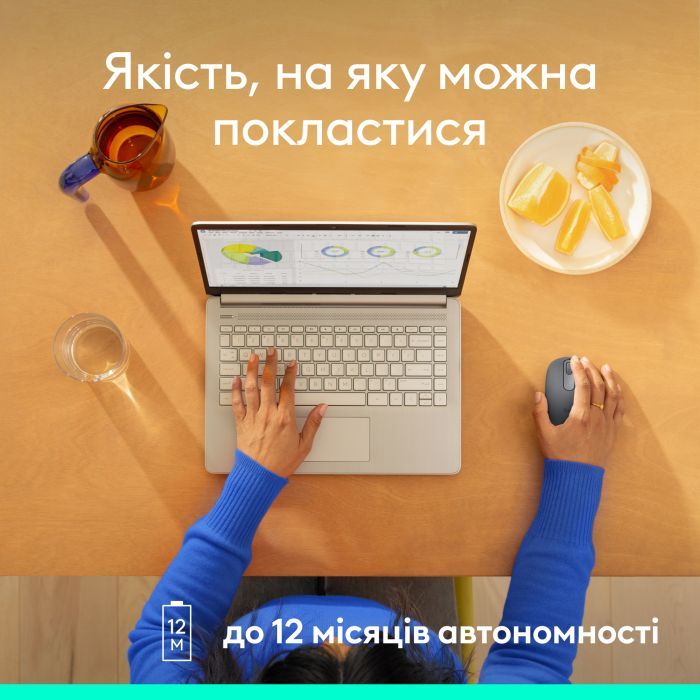 Мышка Logitech M196 Bluetooth Rose (910-007461) изображение 10