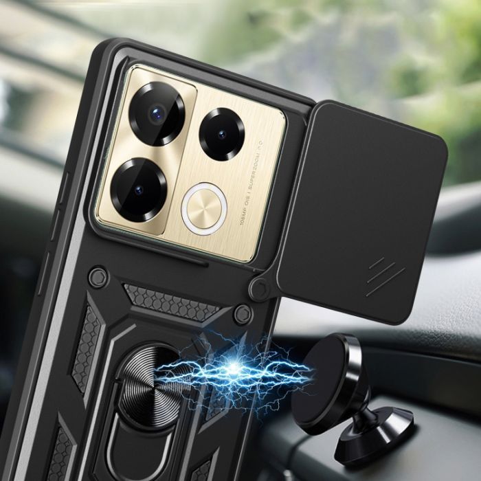 Чохол до мобільного телефона BeCover Military Infinix Note 40 Pro (X6851) Black (712160) зображення 4