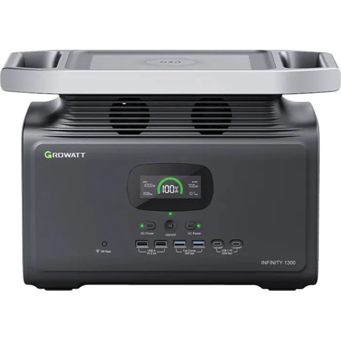 Зарядная станция Growatt Infinity 1300 1800W, 1382Wh (PPSL00.0000500LS0)