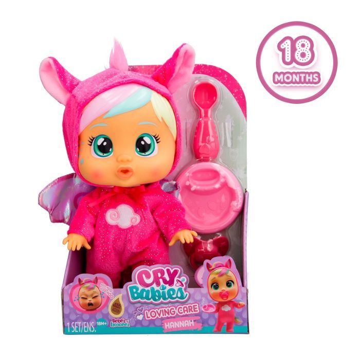 Кукла IMC Cry babies Любовь и забота Плакса Ханна с аксессуарами 26 см (909793) изображение 2