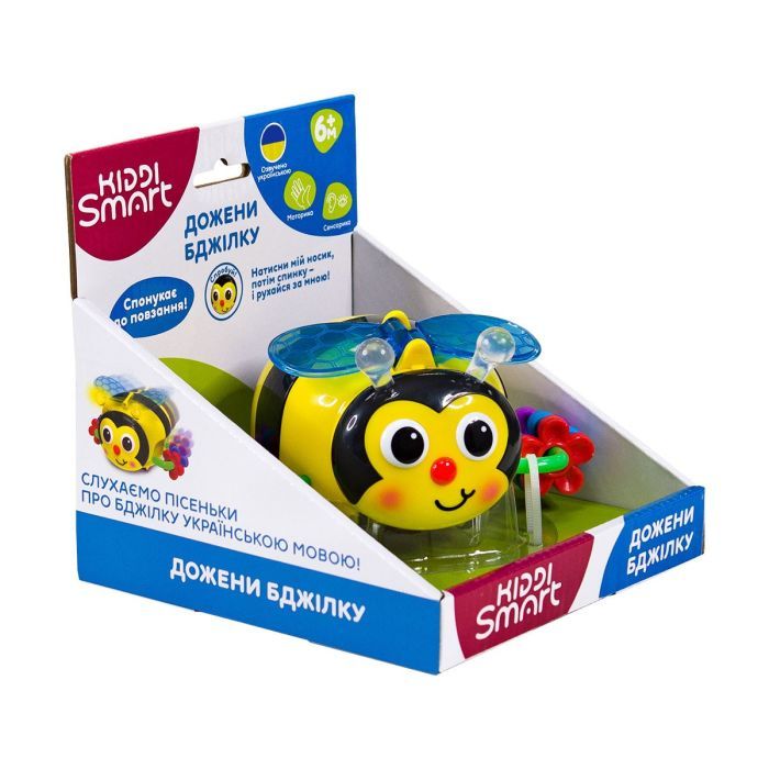 Розвиваюча іграшка Kiddi Smart Дожени Бджілку (світло, звук) (557822-43) зображення 9