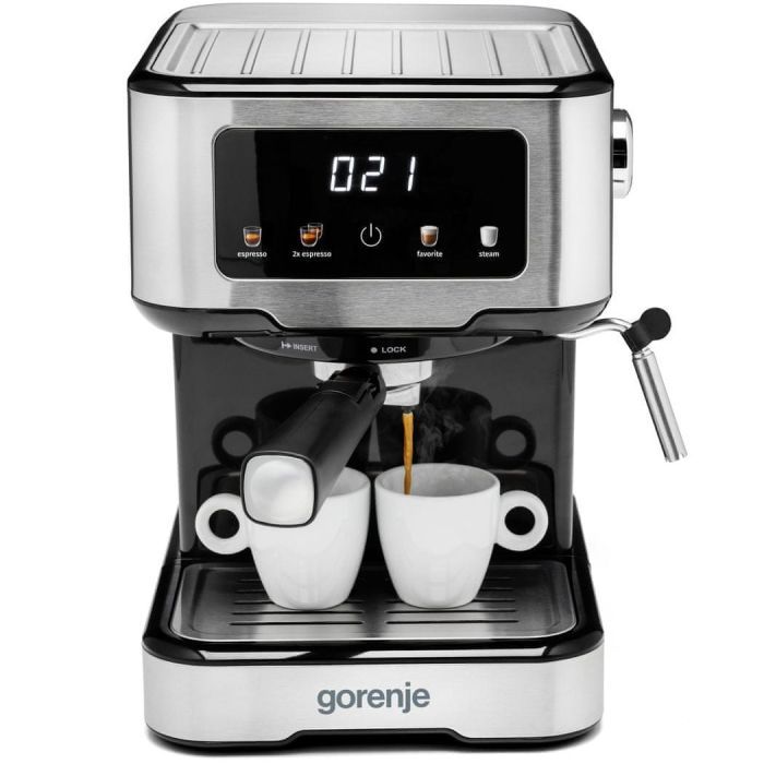 Рожковая кофеварка эспрессо Gorenje ESCM15CD изображение 4