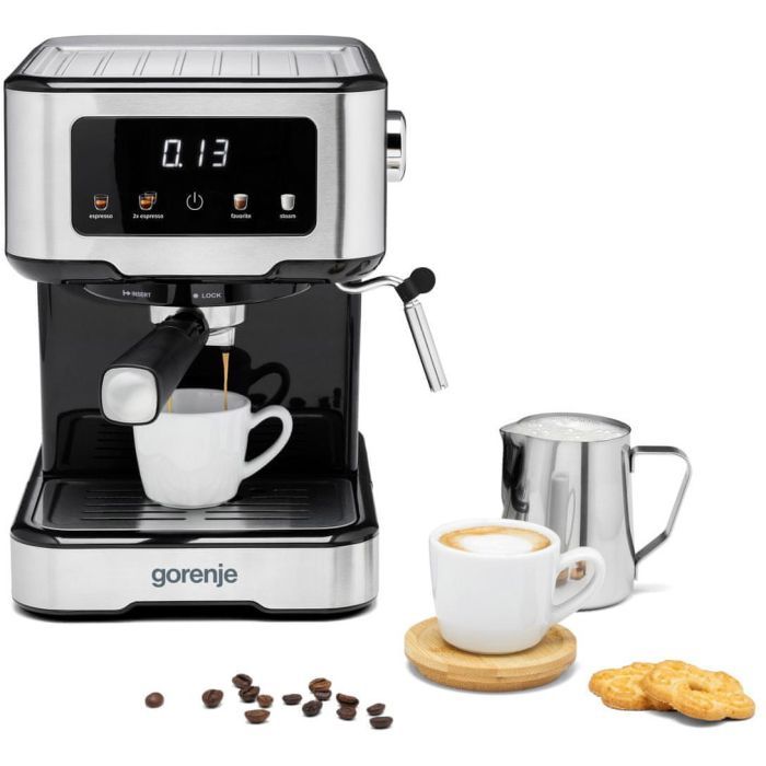 Рожковая кофеварка эспрессо Gorenje ESCM15CD изображение 7