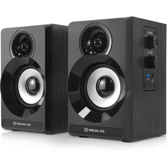 Акустична система REAL-EL S-217 Black (EL121200013) зображення 4