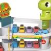 Игровой набор ZIPP Toys Dino паркинг электрический, 6 машинок (3311A) изображение 3