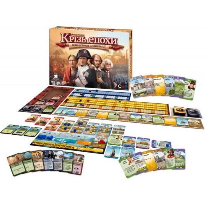 Настольная игра Feelindigo Сквозь эпохи: Новая история цивилизации (Through the Ages: A New Story of Civilization) (укр.) (FI23055) изображение 2