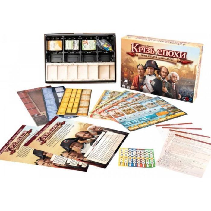 Настольная игра Feelindigo Сквозь эпохи: Новая история цивилизации (Through the Ages: A New Story of Civilization) (укр.) (FI23055) изображение 3