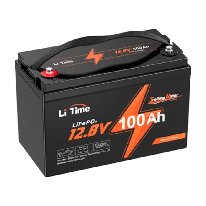 Батарея LiFePo4 Power Queen 12.8V-100Ah (Li-Time-LiFePO4-12.8-100)