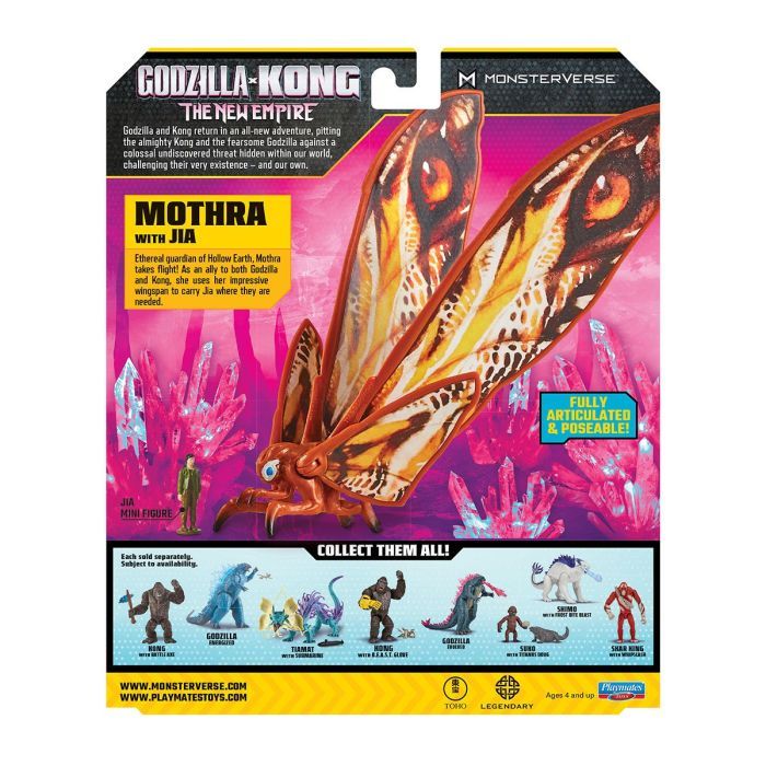 Фігурка Godzilla vs. Kong набір - Мотра з Джією (35207) зображення 6
