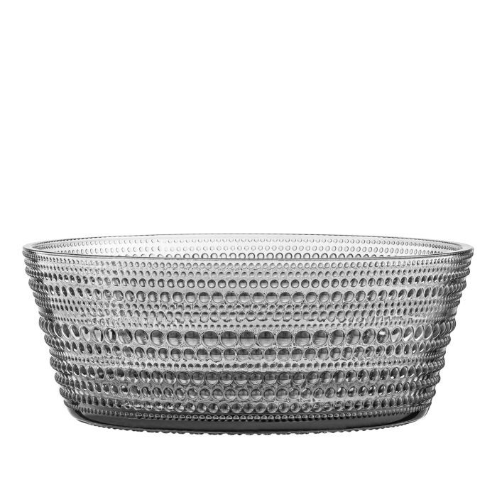 Салатник Ardesto Verbena 18см, скло, сірий (AR5035) изображение 3