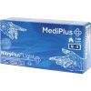 Медицинские перчатки MediPlus NitryPlus Light Нитриловые смотровые нестерильные неприпудренные Синие Размер M 100 шт. (6933265560245/6933265561679)
