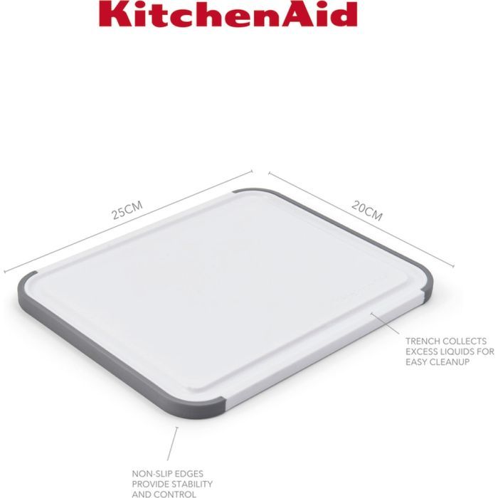 Разделочная доска KitchenAid Universal, двостороння, 35,5 х 28 х 1 (KEG700NOSMGA) изображение 5
