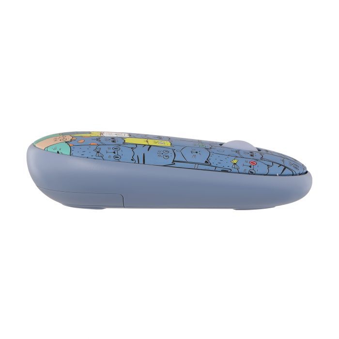 Мышка 2E MF300 PETSCATS Silent Wireless/Bluetooth Blue (2E-MF300WPETSBL) изображение 4