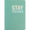 Книга записная Axent A5 Motivation Stay Focused 80 листов, клетка (8700-15-A)