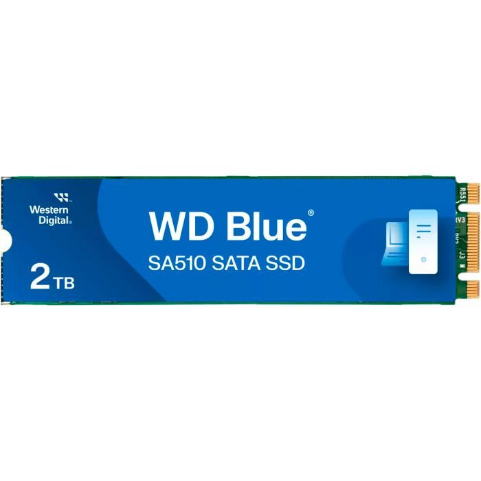 Накопитель SSD M.2 2280 500GB SA510 WD (WDS500G3B0B)