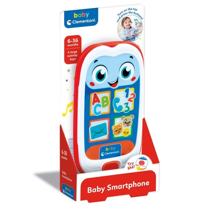 Развивающая игрушка Clementoni Baby Smartphone (17912) изображение 2