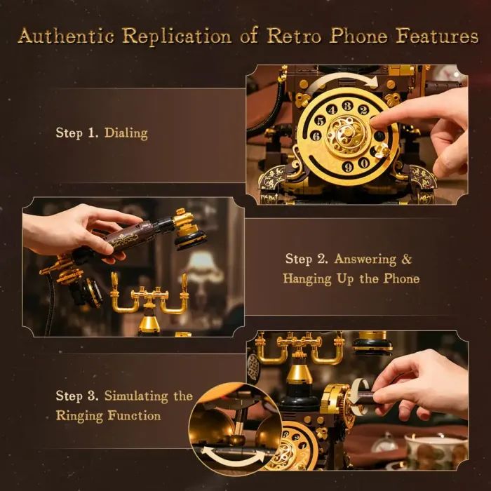 Конструктор Pantasy Original - Retro Phone (85018) зображення 4