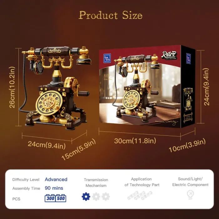 Конструктор Pantasy Original - Retro Phone (85018) зображення 5