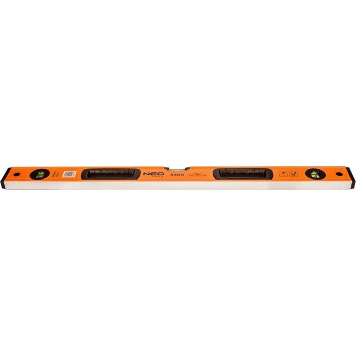 Рівень Neo Tools S 400 алюмінієвий, 40 см, 3 капсули, 1 отвір для рук (71-141) зображення 2