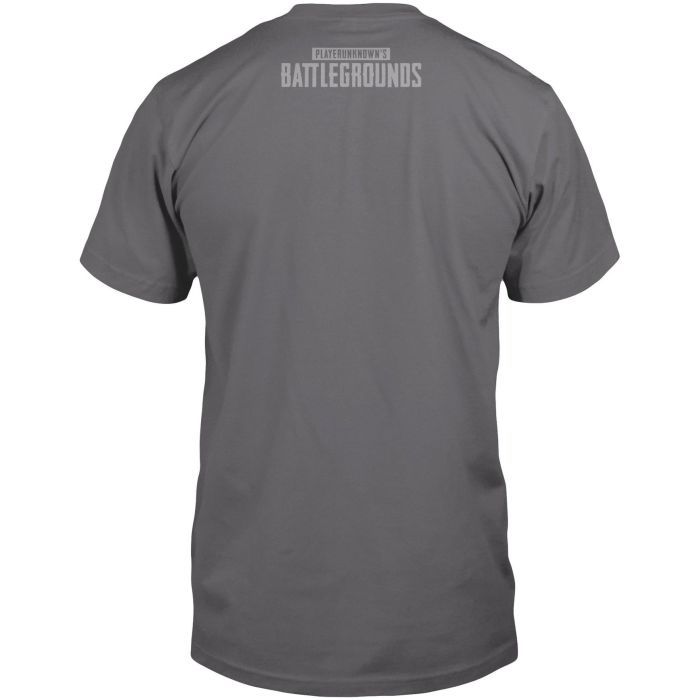 Футболка Jinx PUBG - Drop Zone Premium Tee Cool Grey, L (JINX-8825 GRL) изображение 2