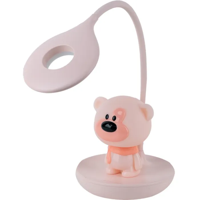 Настільна лампа Kite Bear LED з акумулятором, біла (K24-492-2-1)
