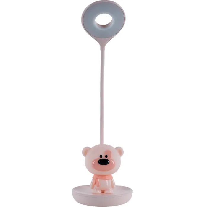 Настільна лампа Kite Bear LED з акумулятором, біла (K24-492-2-1) зображення 3