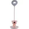 Настільна лампа Kite Bear LED з акумулятором, рожева (K24-492-2-2) зображення 3