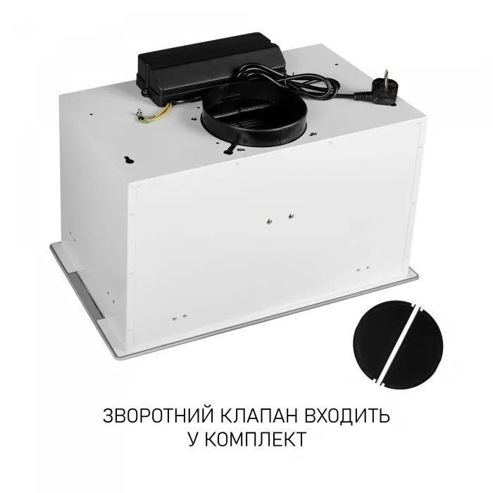 Витяжка кухонна Minola BGH 5977 BL Silent зображення 11