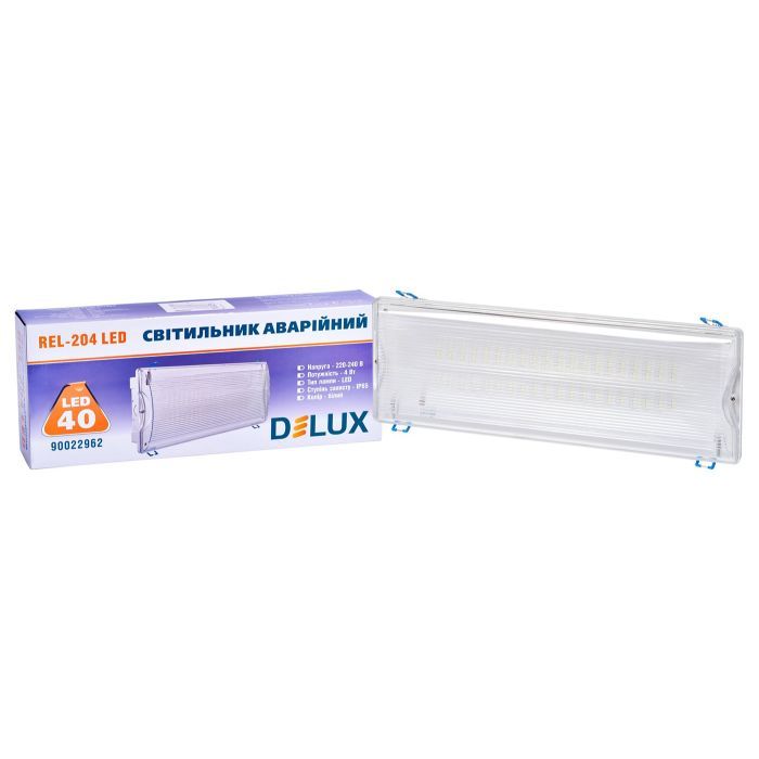 Світильник Delux REL-204 (3.7V2,2Ah) 40 LED 4W (90022962) зображення 4