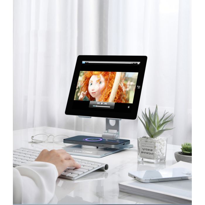 Подставка для планшета OfficePro LS630S and smartphone Silver (LS630S) изображение 10