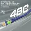 Дата кабель USB-C to USB-C transline-cc200.navy Promate (transline-cc200.navy) зображення 4