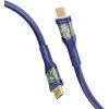 Дата кабель USB-C to USB-C transline-cc200.navy Promate (transline-cc200.navy)