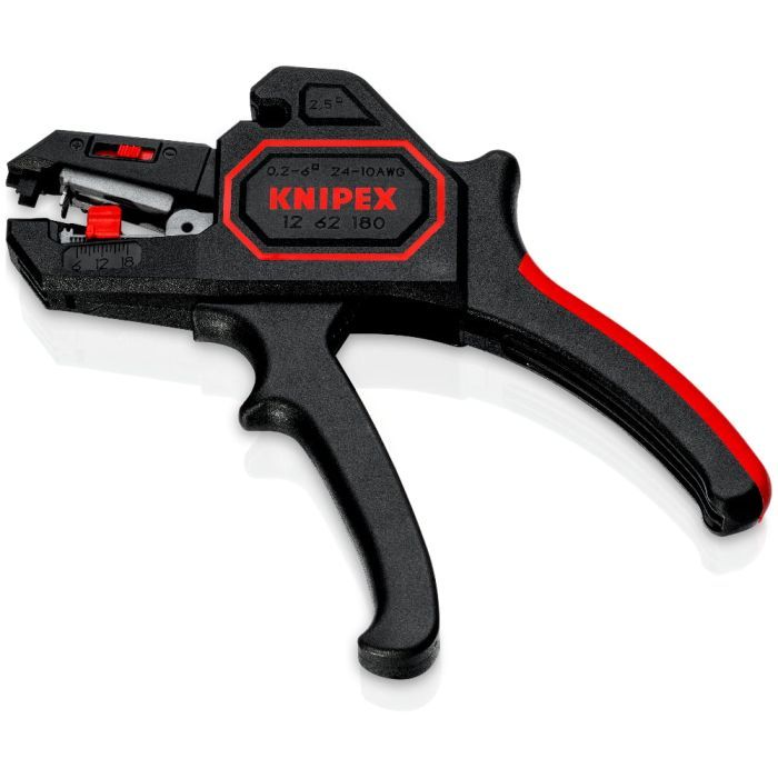 Знімач ізоляції KNIPEX 0.2-6мм, 180мм (12 62 180) зображення 3