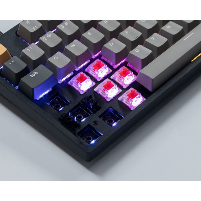 Клавіатура Keychron C1 Pro 87Key K pro Brown RGB QMK/VIA Hot-swap USB UA Black (C1PM3_KEYCHRON) зображення 4