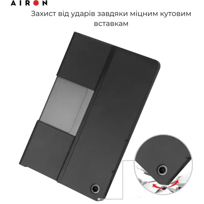 Чехол для планшета AirOn Premium Lenovo Tab Plus 2024 11.5 + Film Black (4822356758485) изображение 4